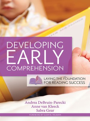 cover image of Developing Early Comprehension